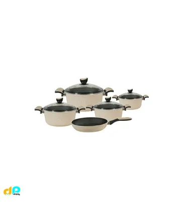 سرویس قابلمه 9 پارچه گرانیتی NS-6046