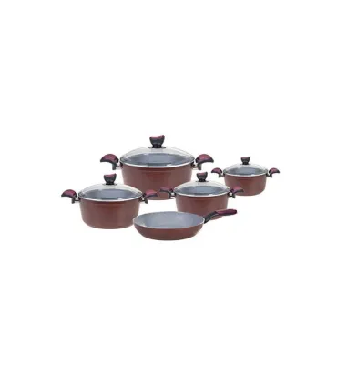سرویس قابلمه 9 پارچه گرانیتی NS-6046
