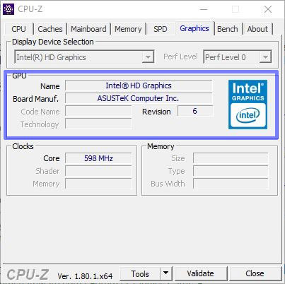 اطلاعات کامل لپ تاپ با نرم افزار cpu-z